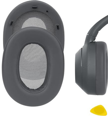 Geekria Replacement Ear Pads Compatible with Sony ULT WEAR, WH-ULT900N Headphones Ear Cushions, Repair Parts (Titanium Grey)