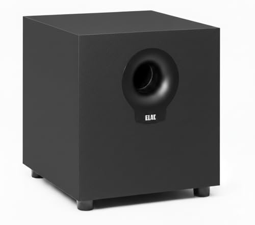 ELAC Debut 2.0 DS102.2 200 Watt Powered Subwoofer (Matte Black)