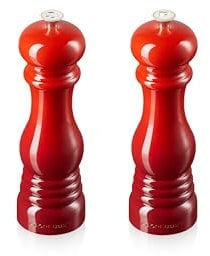 Le Creuset Mühlenset, Salz- und Pfeffermühle, Kirschrot, 96002100060000