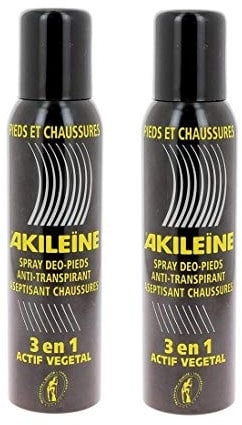 Akileïne Spray Pieds et Chaussures 150 ml Lot de 2