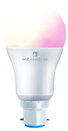 4lite Smart A60 B22 LED Bulb (8W) Colour Changing Tuneable White Dimmable 850Lm 2200-6500K Tuneable White, Wi-Fi/Bluetooth Controlled with Bayonet Fitting - 4l1/8002