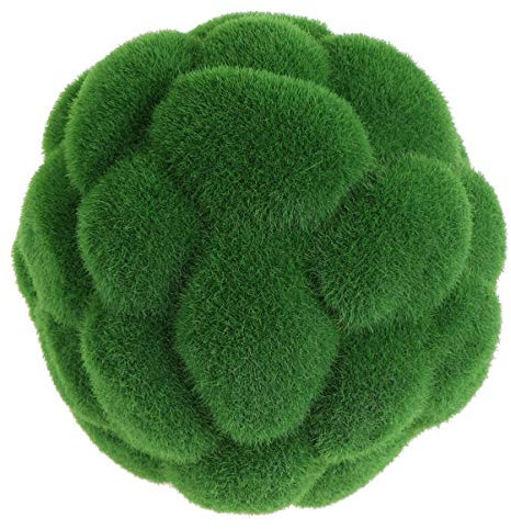 Garneck Mooskugel 12 cm 12X12CM Blumensteckschaum Nasssteckschaum Kugeln Steckmasse für DIY Basteln Blumengestecke Geburtstag Weihnachten Frischblumen Dekoration Mittelstücke Grün