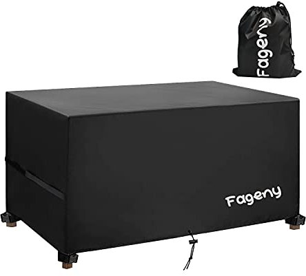 Fageny Outdoor Garden Furniture Set Covers Waterproof, 180x120x74cm Tear Resistant Oxford Fabric Outdoor Patio Table Covers Waterproof, Windproof, Anti-UV, Outdoor Garden Table Cover Rectangular