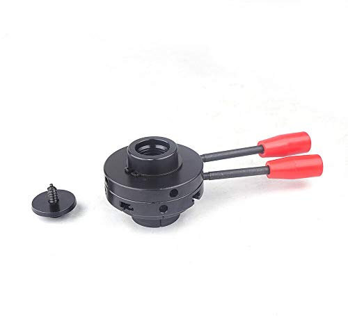 Fetcoi M33 Vierbackenfutter Selbstzentrier Präzisions Selbstzentrierend 4 Backenfutter mit Wechselbacken und Schraubeinsatz, Drechselbank Backenfutter Drehfutter