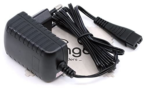 Ladegerät passend für Panasonic ER1611 / ER 1611 K801 K803 / ER-DGP72 (Ersetzt RE9-39) Ladekabel Profi Haarschneider mit mungoo Displayputztuch