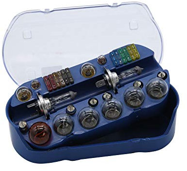 SHLPDFM H1 H7 501 Lampenbox Lampen Birnen Beleuchtung Glühlampen Sicherungen Set 12V 30 tlg.