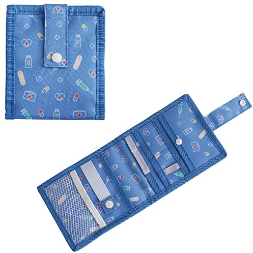 GIMA Taschen-Organizer für Ärzte und Krankenschwestern in Tasche oder Schreibtisch für einfachen und schnellen Zugriff auf Werkzeuge, blau, 27142, blau, Modern