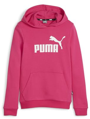 PUMA Felpa con Cappuccio Ess Logo TR G da Bambina
