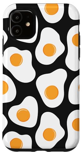 Spiegeleier Lustige Keto Frühstück Essen Muster Telefon Hülle für iPhone 11