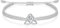 J.Endéar Bracelet Noeud Celtique pour Femme, Amulette Bijoux Argent 925 pour Fille, Bracelet Cordon Gris Fait Main pour Ado