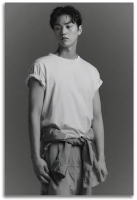SANWYA Song Kang berühmter koreanischer Schauspieler 2, dekorativer Maldruck, Leinwand, Wandkunst, Wohnzimmer, Schlafzimmer, Poster, Gemälde, 20 x 30 cm