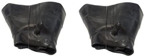 2x Schlauch 18x6.50-8 TR13 für Aufsitzmäher Rasenmäherreifen Rasentraktor Rasenmäher Traktor Reifenschlauch Innenrohr gerades Gummiventil 18x6.5-8 18 x 6.50-8