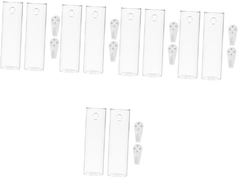 Supvox 10 STK Wandvase schwimmender Pflanzer Pflanzgefäße zur Wandvermehrung Pflanzenvermehrungsrohr blumenvase hydroponische vase Anlage Blumentöpfe hängende Vasen für die Wand Glasvasen