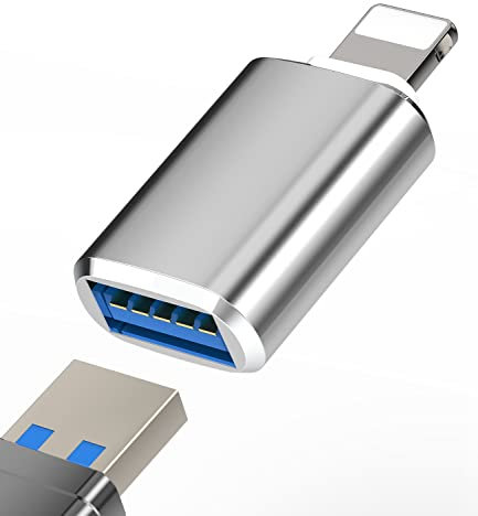 Lightning A USB Femmina Adattatore Per IPhone 14 13 OTG Jack Cavo Da Per Apple 3.0 Trasferire Dati Foto Chiavetta Memoria Reader Card Macchina Lettore Fotocamera Per iPad Esterna Mouse Tastiera ip-OTG