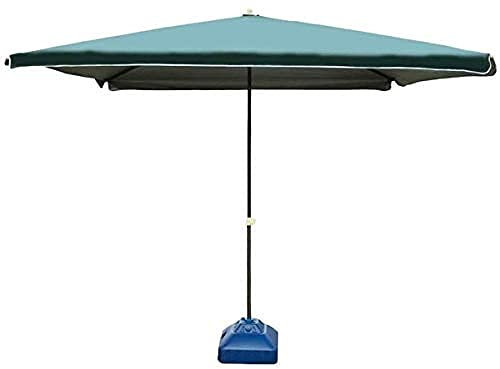 OWOHYG Sonnenschirm, Gartenschirm, 2,7 m, quadratisch, tragbar, für die Terrasse, den Außenmarkt, für Gartentische im Freien, Strandschirm, Sonnenschutz, gut