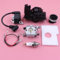 LALAL Kit de carcasa de filtro de aire de bobina de encendido de carburador for pieza de motosierra Stihl MS180 MS170 018 017 MS 180 170 Walbro