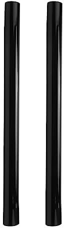 omolly 2Pcs Universal 32mm Vacuum Extension Wand, Plastic Hose Pipe, Extension Pole Vacuum Tubes, Vacuum Cleaner Extension Rod Tube Pipe Telescopic Tube for Accessories Replacement Tubes