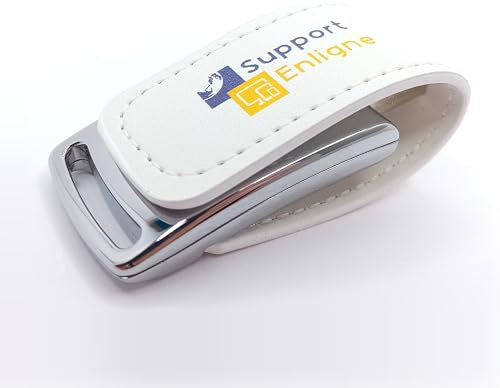 Clé USB 3.0 Bootable Compatible avec Windows 10 pour Installation, réparation et Mise à Jour + Adaptateur USB-C + Licence Windows 10 Famille Français