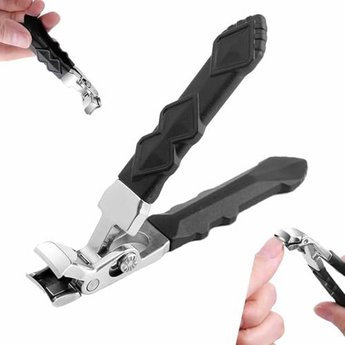 podomax PODOclip Evo Pro | Nagelclipper für dicke & empfindliche Nägel Ergonomische Nagelknipser für dicke Nägel – Edelstahl mit Auffangbehälter für Senioren und Frauen