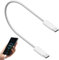 Genérico 2 paquete de 30 cm Cable de carga rápida USB C - 60W Tipo C 480Mbps Velocidad resistente a la lágrima Portable Professional Nylon trenzada Cordón USB C para tabletas para tabletas