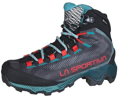 La Sportiva ZFHS138 Aequilibrium Hike GTX Women's, Carbon x Everglaze, 24.5 cm