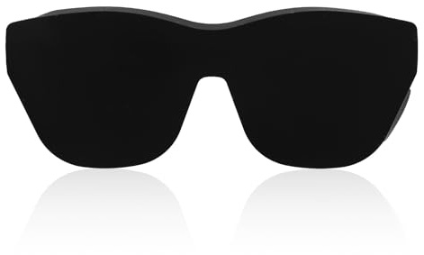 Sinbana Lens Shade for Rayneo Smart Glasses, Black Silicone Lens Shade AR Glasses Cover Compatible with RayNeo Air3/Air2/Air3s Xreal one/pro/Air2/Air2Pro VITURE One/XR/Pro
