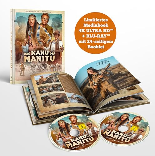 Das Kanu des Manitu - Lim. Mediabook (4K Ultra HD + BD)