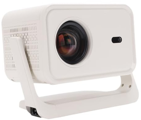 Depisuta Proyector Inteligente con WiFi 6 y Bluetooth 5.4, Android 13 1+16G 350LM 1080P HD Autofocus Auto Keystone LED Proyector de Cine en Casa con Proyección de 3.94 Pies a 10.5 Pies (Enchufe de