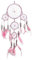 Pink Pineapple Dreamcatcher mit Federn und Silber Perlen: Handgemachter Traumfänger Vielen Farben Erhältlich - Kleine Traumfanger Mit 12 cm Durchmesser und 35 cm Lang (Rosa)