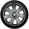 AUTOSTYLE Radzierblenden Radkappen Radabdeckung #VR Carbon/Grey (13'')