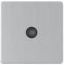 UEP SG42BCB Screwless 1 Gang TV Point Brushed Chrome