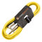 Guitar Lead 6.35mm 1/4 Mono Jack to Angled Jack/Instrument Cable / 6 Colours 3m Yellow