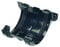 Hunter (BR008 112MM Half Round Joint/Union Bracket Black) Half Round guttering Components. Select Individual Parts as Required.