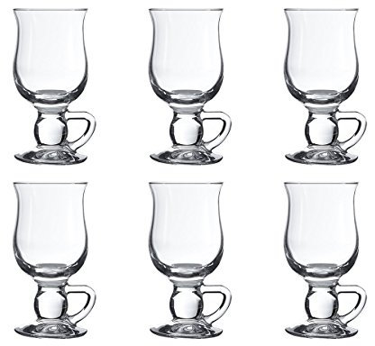 Pasabahce 44159 - Lot de 6 gobelets pour vin chaud, chocolat chaud, café irlandais, punch