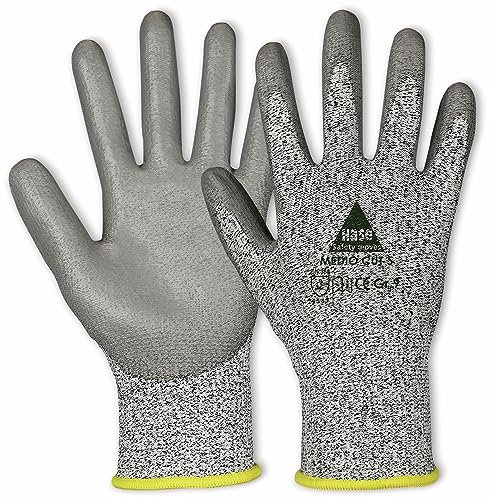 Hase Safety Gloves Schnittschutzhandschuh Medio Cut5 PU-beschichtet Gr.9 (Inh.10 Paar)