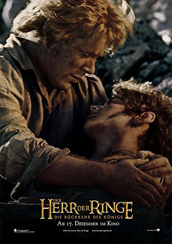 Der Herr der Ringe: Die Rückkehr des Königs: Sam (2003) | original Filmplakat, Poster [Din A1, 59 x 84 cm]