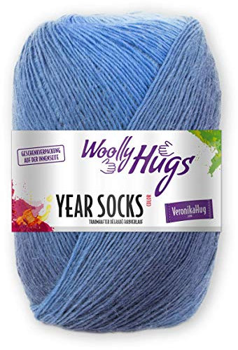 Woolly Hugs Year Socks, Juli 07, 5x20 cm, 400