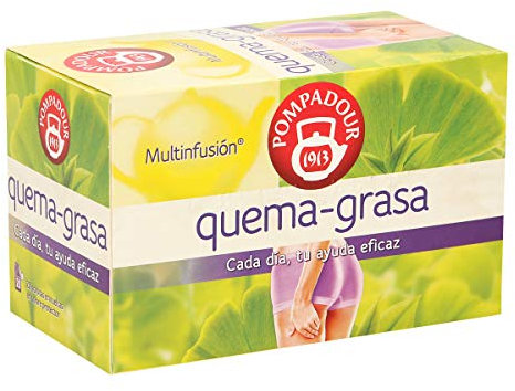 Pompadour Infusión Quema Gasas, 20 bolsitas