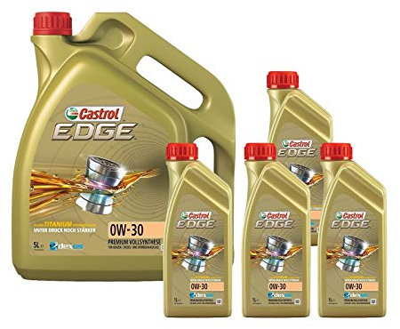 Motorenöl 0W-30 Edge Titanium FST [9 L] von Castrol (SET1533DD9L) Öl Schmierung Motorenöl