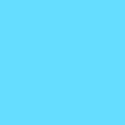plottiX PL0101309 Aufbügelfolie, Himmelblau, 32 x 50cm