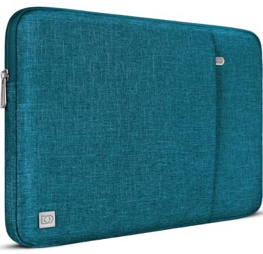 DOMISO 14 inch Laptop Case Sleeve Protective Cover Compatible with 15 inch MacBook Air M4 M3 M2,MacBook Pro,14-15 inch HP Dell ASUS Lenovo Chromebook,Waterproof Computer Cases Bag,Teal