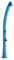 Sined Sole Heating Douche Courbee En Polyethylene Avec Lavepieds 25 Lt Blue