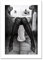 Modern Decor Prins Leinwand Gemälde Catching Up on Reading Poster Fotografie Schwarz Whit Wandkunst Bilder für Wohnzimmer 70x90cm (28x35in) Rahmenlos