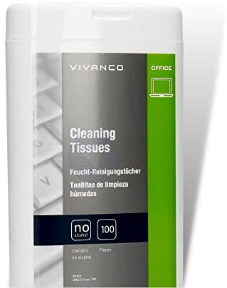 Bildschirm Reinigungstücher, PC Office, 100 Stück