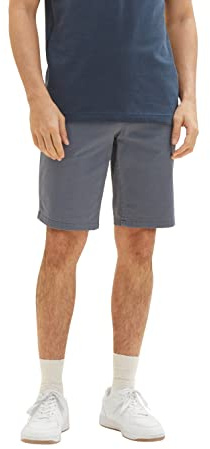 TOM TAILOR Herren Slim Chino Bermuda Shorts mit Stretch