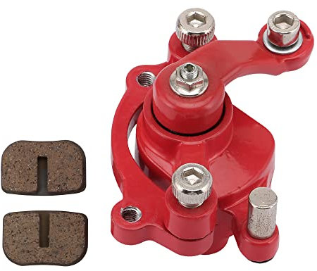 WOOSTAR Sinistra Posteriore Pinza Freno con Pastiglie Freno Sostituzione per MBX10 MBX11 2 Tempi 47cc 49cc Pocket Bike ATV Quad Dirt Pocket Mini Bike Moto Motocross