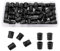 Lyeteung 50 Stücke 8mm LED-Lampe Halter, LED Clip Halter, Lampenfassung Diodenhalter, LED-Lampenfassung, LED Halter, Diodenhalterung, Leuchtdioden Lampenfassung