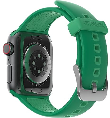 OtterBox All Day Cinturino per Apple Watch Series 10/9/8/7/6/SE 2ª gen/SE 1ª gen/5/4, 40mm/41mm/42mm, morbido al tatto e resistente all'usura, cinturino in Silicone per Apple Watch, Verde Chiaro