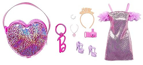 Barbie Fashion & Beauty Puppenzubehör Taschen Fashion für Mädchen ab 3 Jahren