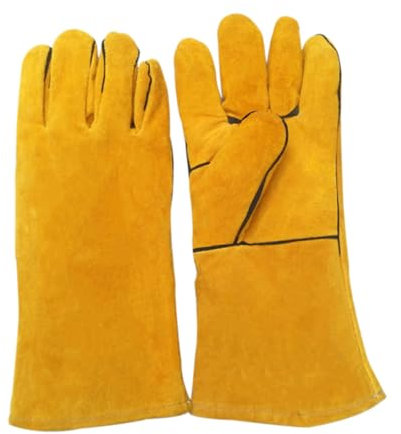 1stück Bissfeste Handschuhe Für Haustiere Langlebige Trainingshandschuhe Aus Rindsleder Hautfreundlich Und Schutz Für Hunde Katzen Vögel Und Reptilien